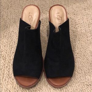 Pep toe heels